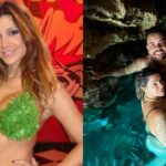 Ex-Mulher Samambaia do ‘Pânico’ comemora 14 anos de casamento com jogador de futebol