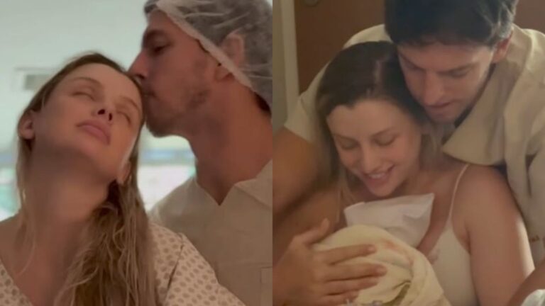 Nasce primeiro filho de Amaury Nunes e Gabriela Buraick; nome dá o que falar
