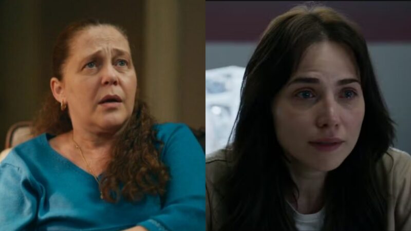 Elisa (Isabela Garcia) e Adriana (Leticia Colin) de Quem Ama Cuida