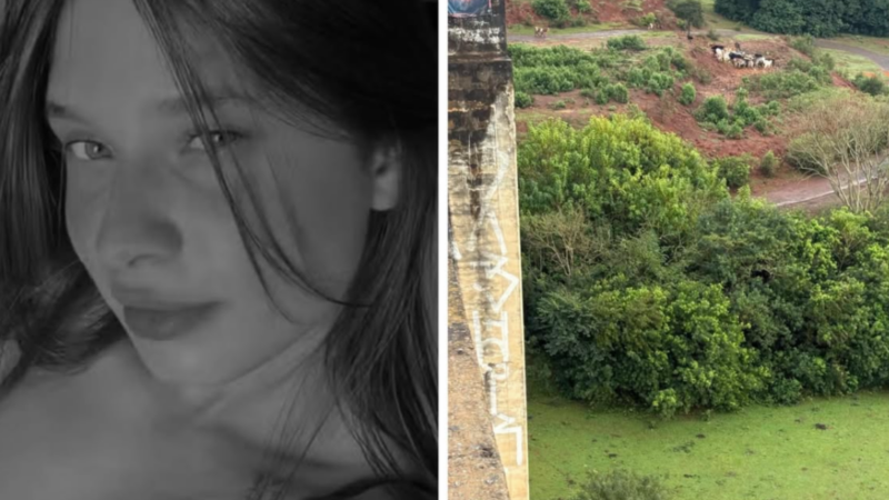 Família de jovem arremessada de ponte quebra o silêncio e fala pela primeira vez