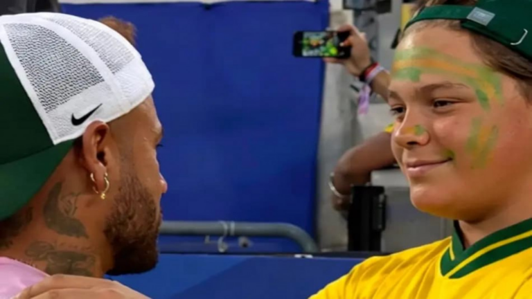 Filho de Neymar faz desabafo após pai jogar primeiro jogo da Copa: ‘Não desistiu’