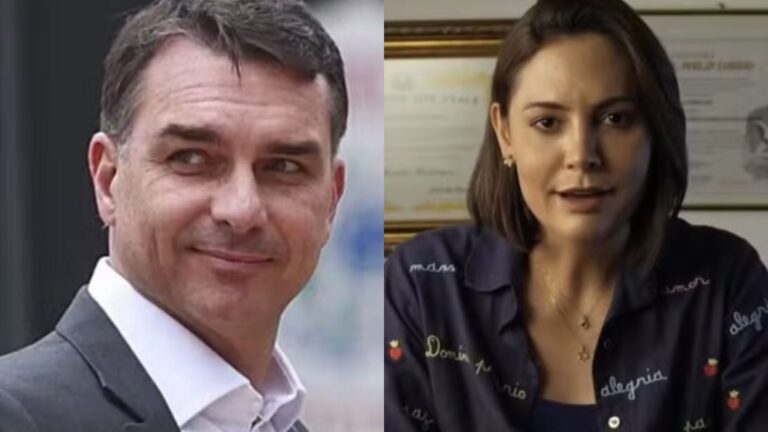 Veja a reação de Flávio Bolsonaro após acusações de Michelle