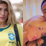 Esposa de jogador da Seleção fala sobre críticas contra o atleta: ‘Sofro’