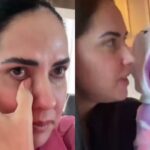 Esposa de Zezé Di Camargo chora ao falar da filha que passou por cirurgia por causa de nódulo: ‘Muito medo’