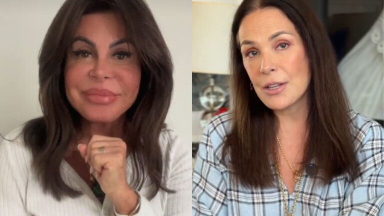 Gretchen solta o verbo e defende Carolina Ferraz após críticas sobre idade: ‘Boçais’