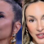 Ivete Sangalo recebe recado de Claudia Leitte durante show e rebate: ‘Bora’