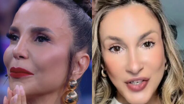 Ivete Sangalo recebe recado de Claudia Leitte durante show e rebate: ‘Bora’