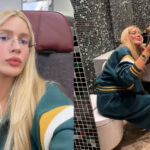 Karoline Lima mostra luxos, mimos e bom humor na área VIP do aeroporto