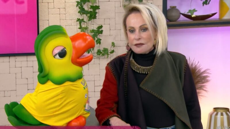 Louro Mané e Ana Maria Braga no Mais Você