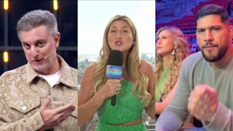 Chamada de ‘pé frio’ após derrota de suposto affair, Lívia Andrade se manifesta ao vivo na Globo