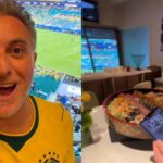 Luciano Huck gera revolta ao mostrar camarote luxuoso na Copa do Mundo: ‘Bolsa Família não pode?’