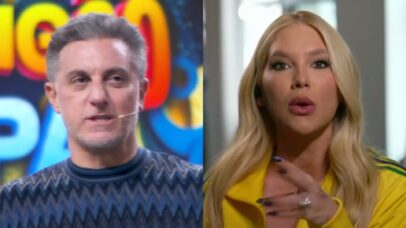 Luciano Huck e Virginia Fonseca no Domingão
