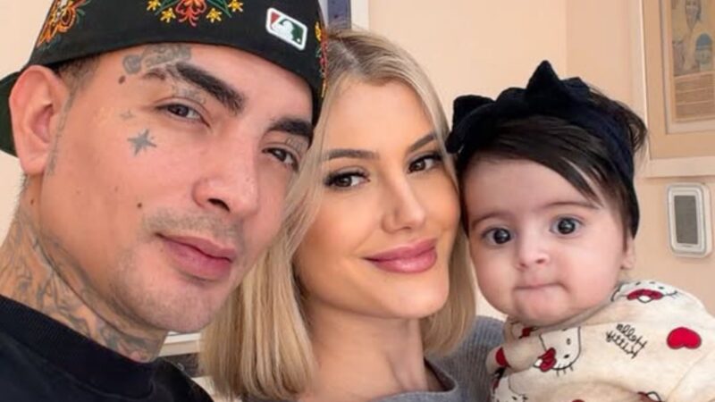 MC Guimê ao lado de esposa e filha - Reprodução/Instagram