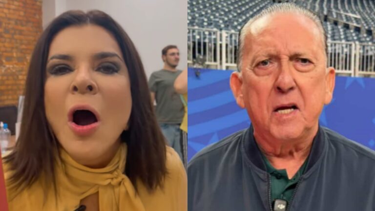 Mara Maravilha detona Galvão Bueno durante jogo do Brasil na Copa do Mundo: ‘Cala a boca’