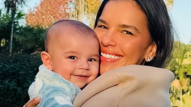 Mariana Rios celebra 6 meses do filho e nome do bebê dá o que falar: ‘Estranho’