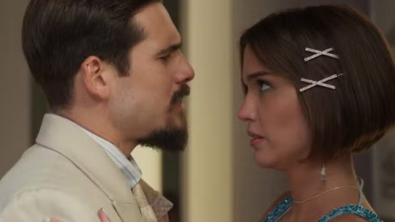 Mirinho e Virginia em 'A Nobreza do Amor' - Reprodução/TV Globo