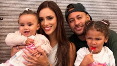 Neymar, Bruna Biancardi e as filhas, Mavie e Mel