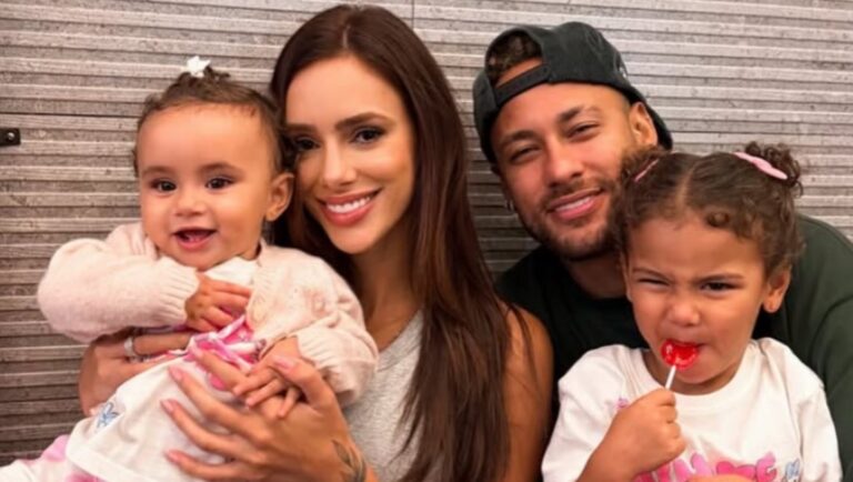 Bruna Biancardi fala sobre filhas com Neymar serem vítimas de ataques racistas: ‘Coisas horríveis’