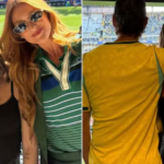 Novo amor? Bilionário surge abraçado com Anitta em jogo do Brasil