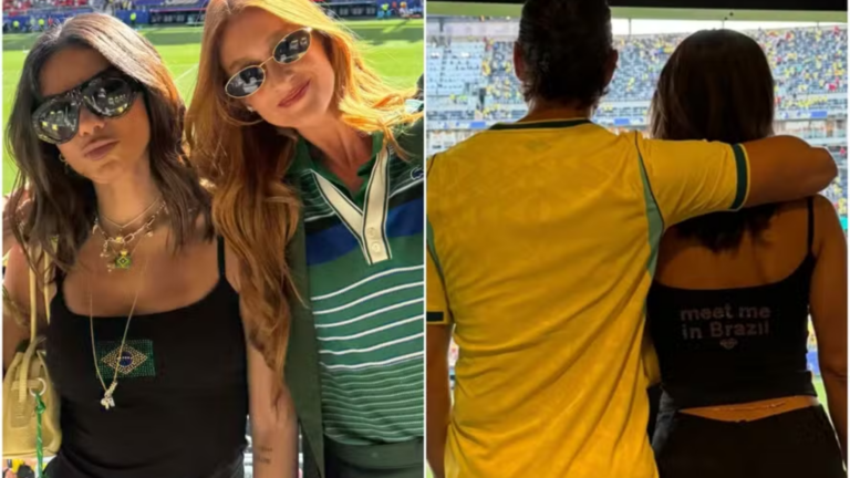 Novo amor? Bilionário surge abraçado com Anitta em jogo do Brasil