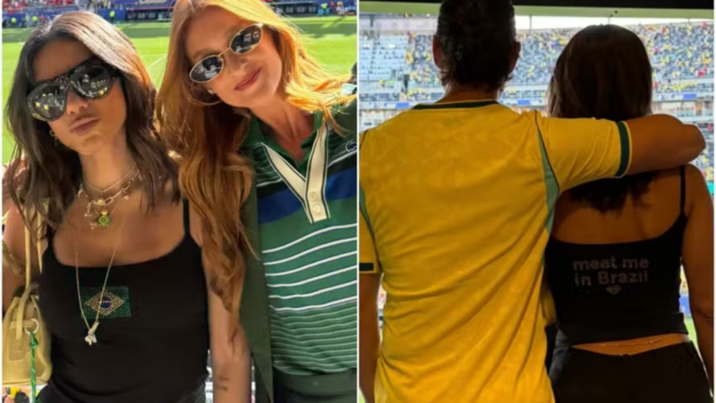 Novo amor? Bilionário surge abraçado com Anitta em jogo do Brasil