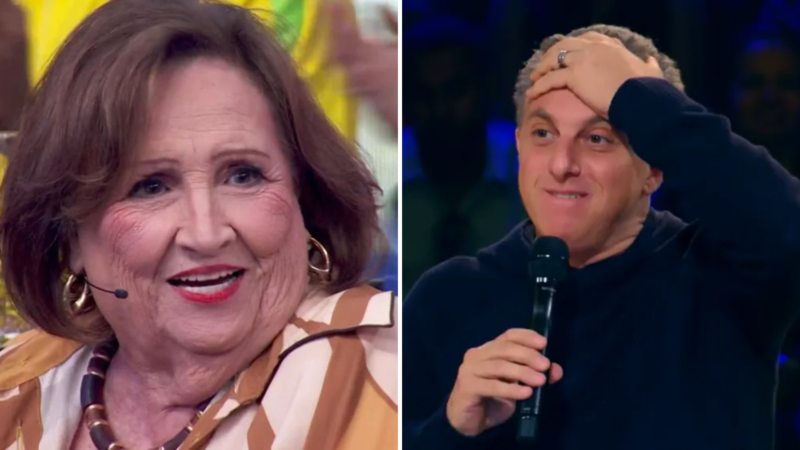 Patrão vai bancar? Dona Déa pede plástica de presente para Luciano Huck: 'Reformar'