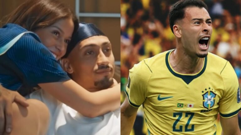 Esposa de Raphinha acerta previsão de gol decisivo de Martinelli; veja
