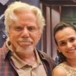 Reginaldo Faria faz aniversário e ganha declaração de namorada 49 anos mais nova: ‘Meu gato’