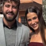 Simples? Vestido da noiva do ator Eike Duarte dá o que falar: ‘Nossa’