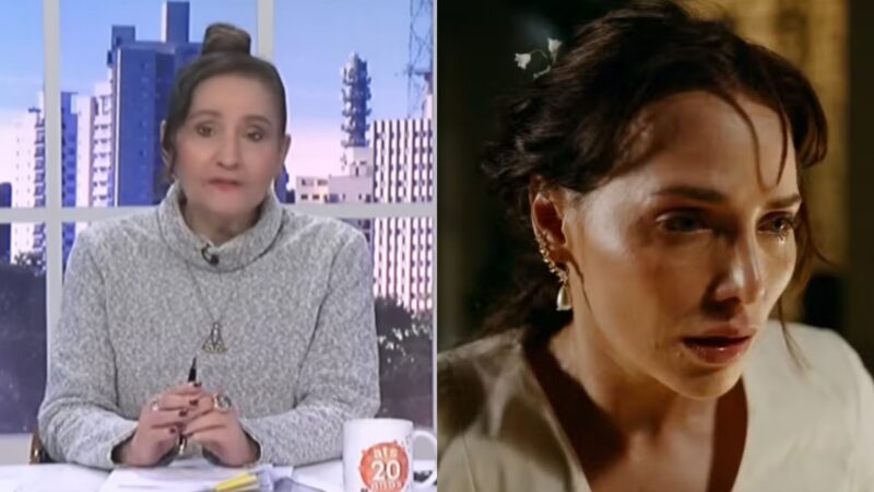 Sonia Abrão e Adriana (Leticia Colin) de Quem Ama Cuida