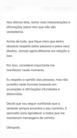 Story de Isis Valverde - Reprodução/Instagram