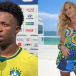 Após vitória do Brasil, Vini Jr. deixa comentário inusitado em postagem de Virginia com roupa curta