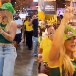 Virginia chega na Filadélfia para a Copa do Mundo e reação do público surpreende; veja