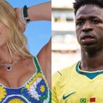 Virginia é pega de surpresa com pergunta sobre Vini Jr. e rebate: ‘Para de mentir’