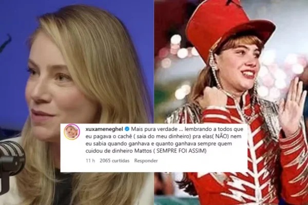 Comentário de Xuxa (Reprodução/Instagram)