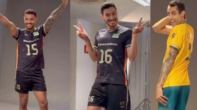 Atletas gays da seleção de vôlei enfrentam ataques após fotos com o time