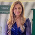 Quem é o marido da presidente do Palmeiras? Bilionário surge em clique raro com Leila Pereira na Copa
