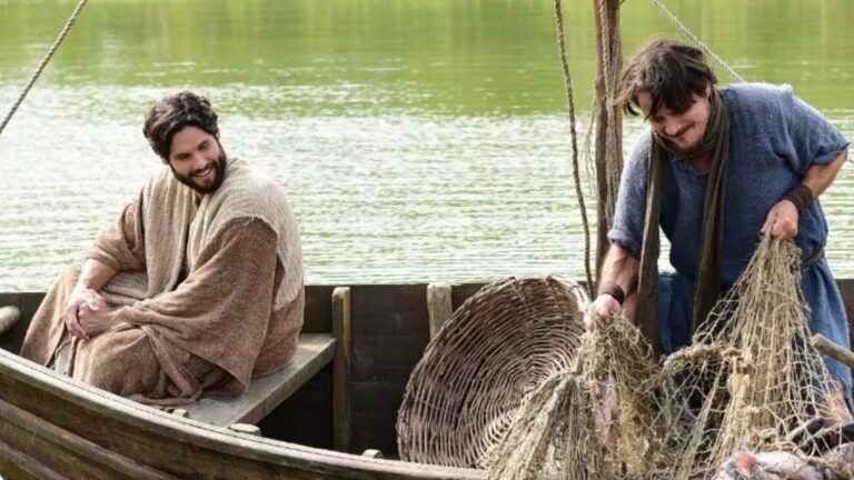 ‘Jesus’: Pedro se impressiona ao ver pesca se multiplicar como milagre do Messias