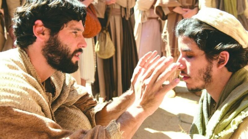 Jesus e Judas Tadeu (Reprodução/Record)
