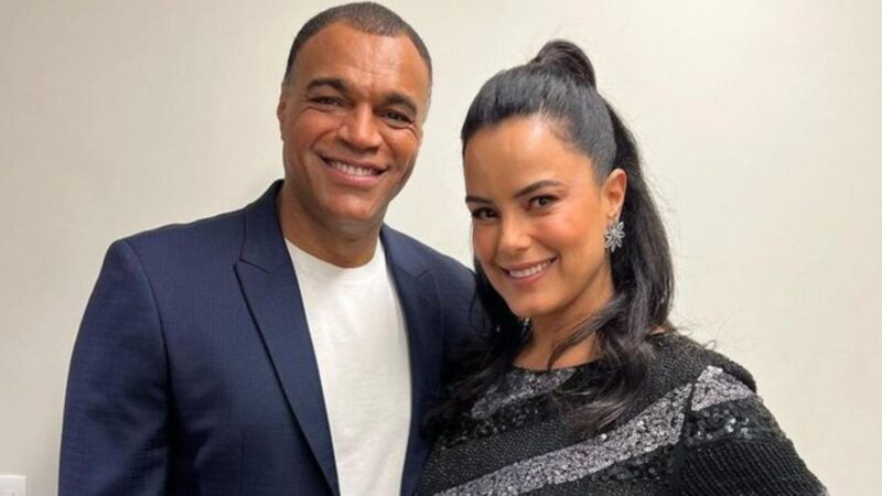 Denílson e Luciele - (Reprodução: Instagram)