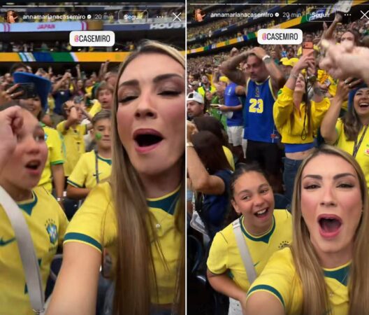Anna Mariana Casemiro e filha de Casemiro - Reprodução/ Instagram