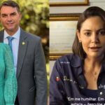 Esposa de Flávio Bolsonaro reage a esculacho de Michelle: ‘Nunca tive dúvidas’