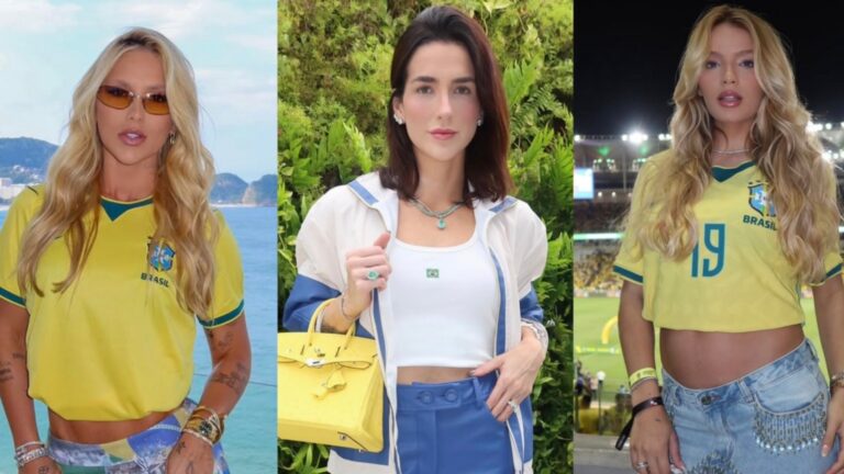Arquibancadas viram vitrine de luxo e bolsas milionárias roubam a cena em jogo da Seleção