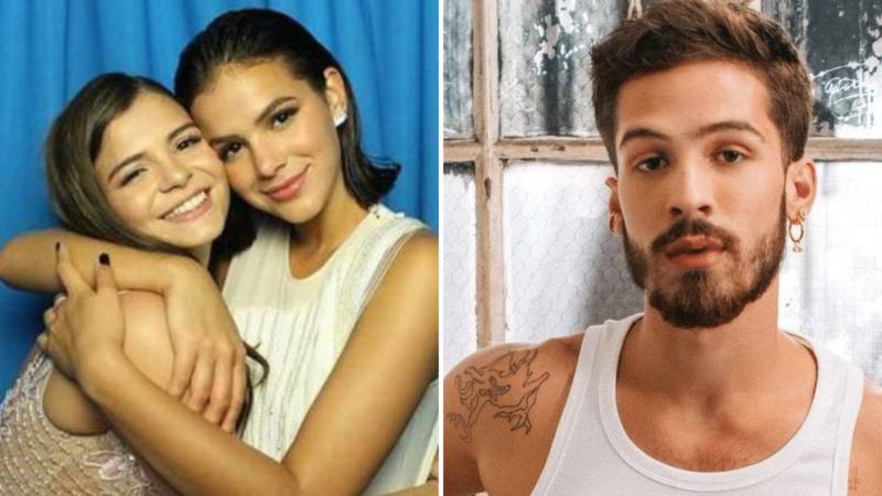 João Guilherme comenta em foto da irmã de Bruna Marquezine
