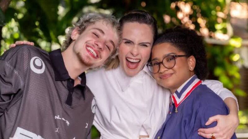 Juliano Floss, Ana Paula Renault e Milena Lages - (Reprodução: Beatriz Damy)