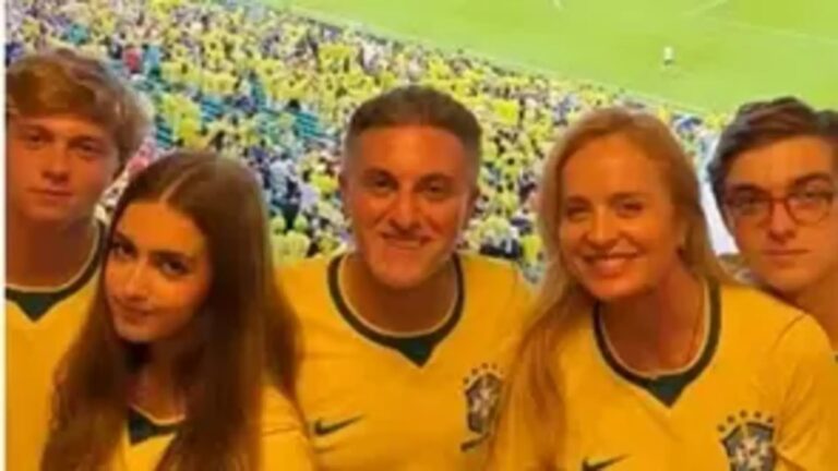 Ele é do povão? Filho de Luciano Huck e Angélica dispensa camarote e assiste jogo na arquibancada