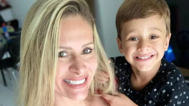Rachel Gutvilen e filho - (Reprodução: Instagram)