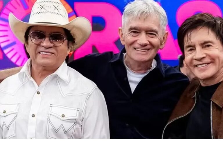 Aparência de Xororó, pai de Sandy e Jr., dá o que falar na Globo: ‘Essa cara não’