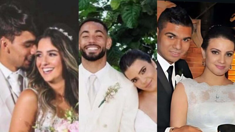 Casamento dos jogadores da Seleção Brasileira - Reprodução/ Instagram
