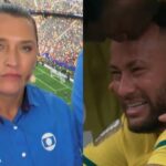 Ana Thaís Matos alfineta Neymar ao vivo na Globo, é detonada na web e expõe hater: ‘Homem feio e burro’